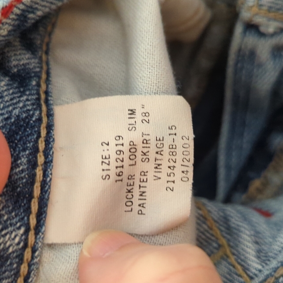 Vintage Y2K Tommy Hilfiger Jean Skirt - Picture 8 of 8